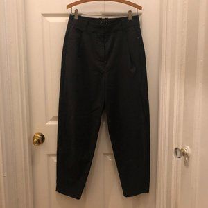 Frank & Oak Amelia trousers - black - size 8